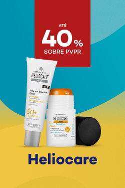Protetores solares da marca Heliocare com até 40% de desconto sobre preço de Venda ao Público Recomendado